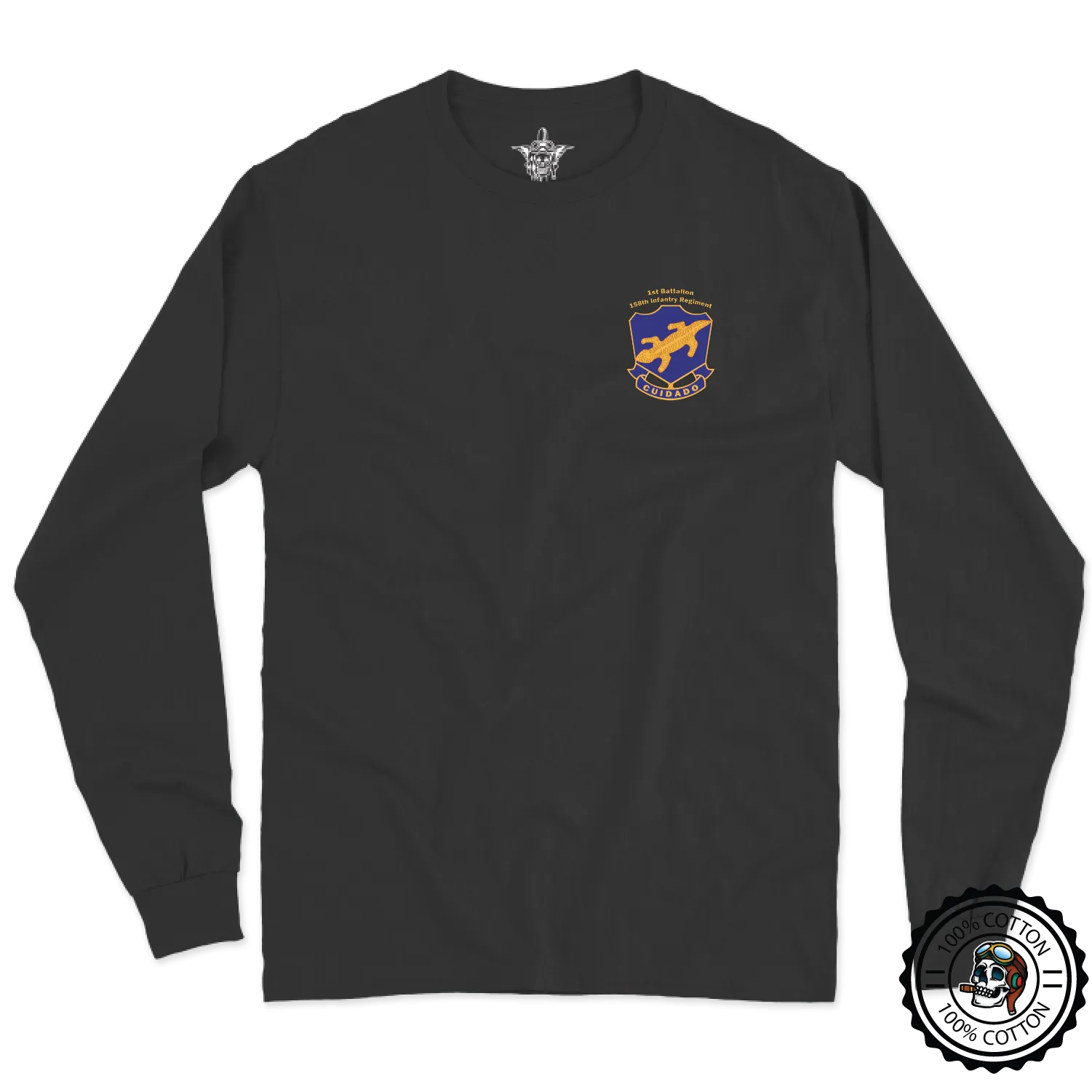 1-158 IN "Cuidado" Long Sleeve T-Shirt