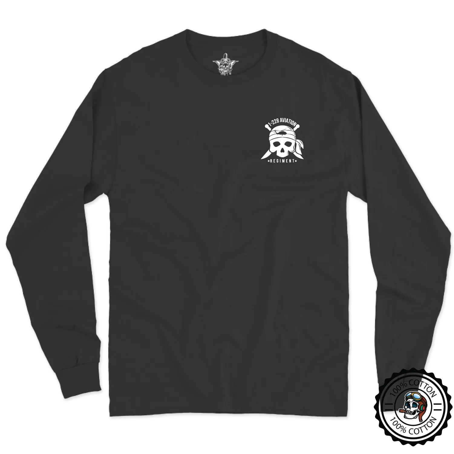 1-228 AVN REG "Pilots of the Caribbean" Long Sleeve T-Shirt