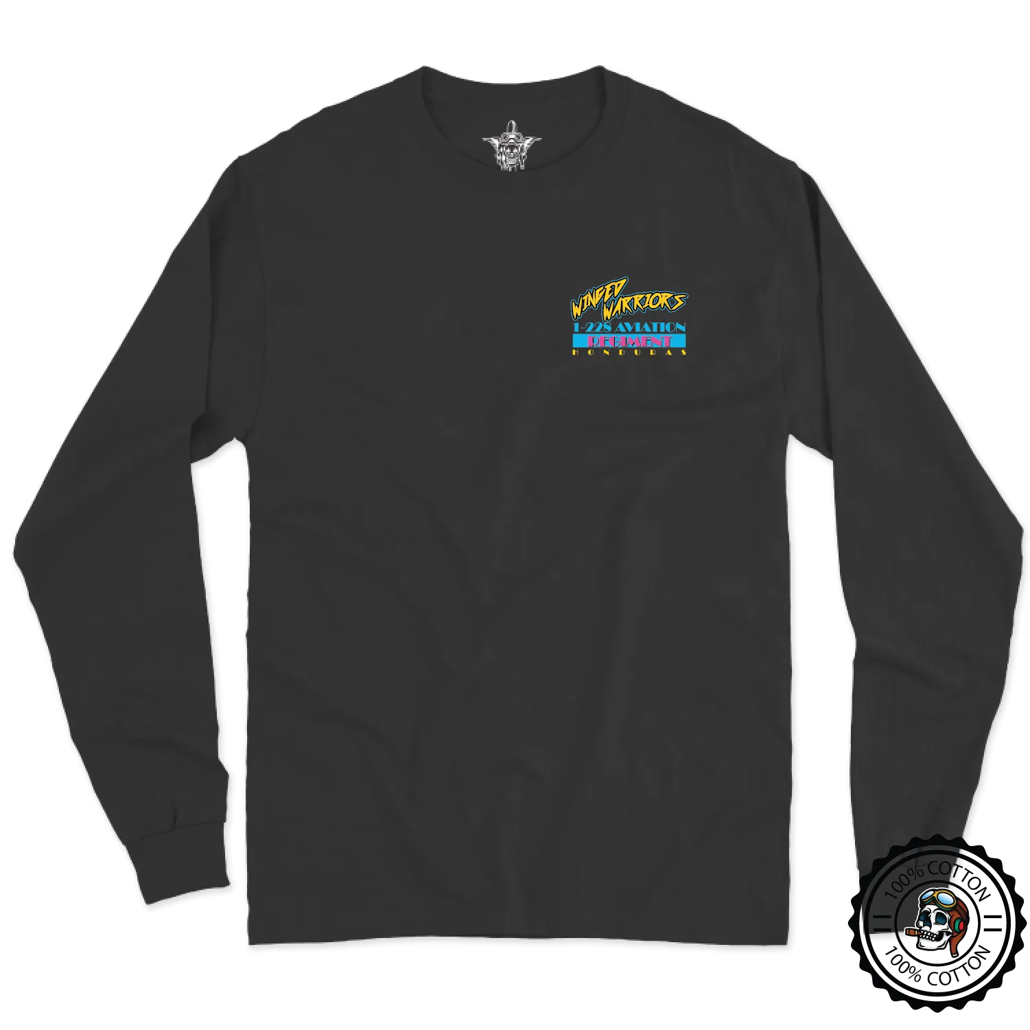 1-228 AVN REG "Winged Warriors" Long Sleeve T-Shirt