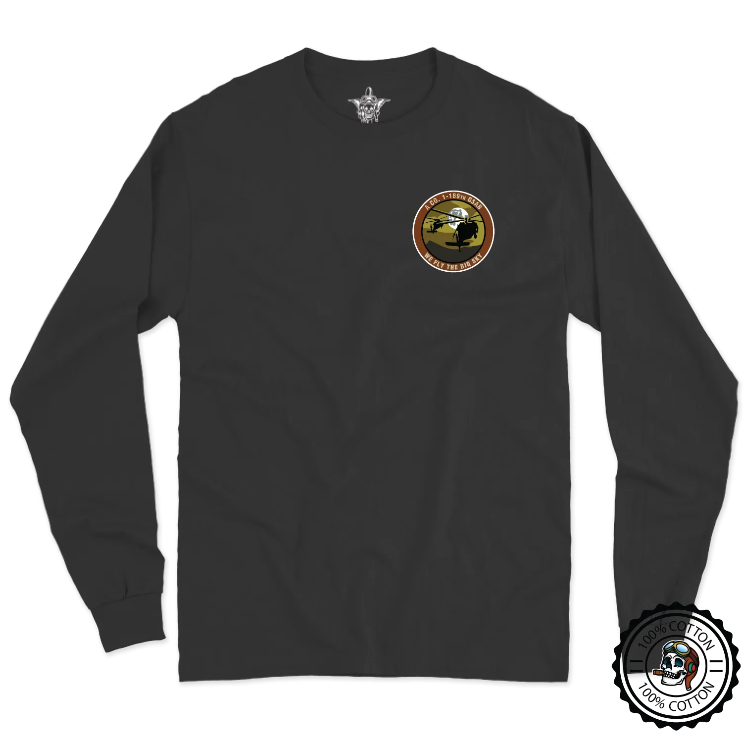 A Co, 1-189 GSAB "Ravens" Long Sleeve T-Shirt