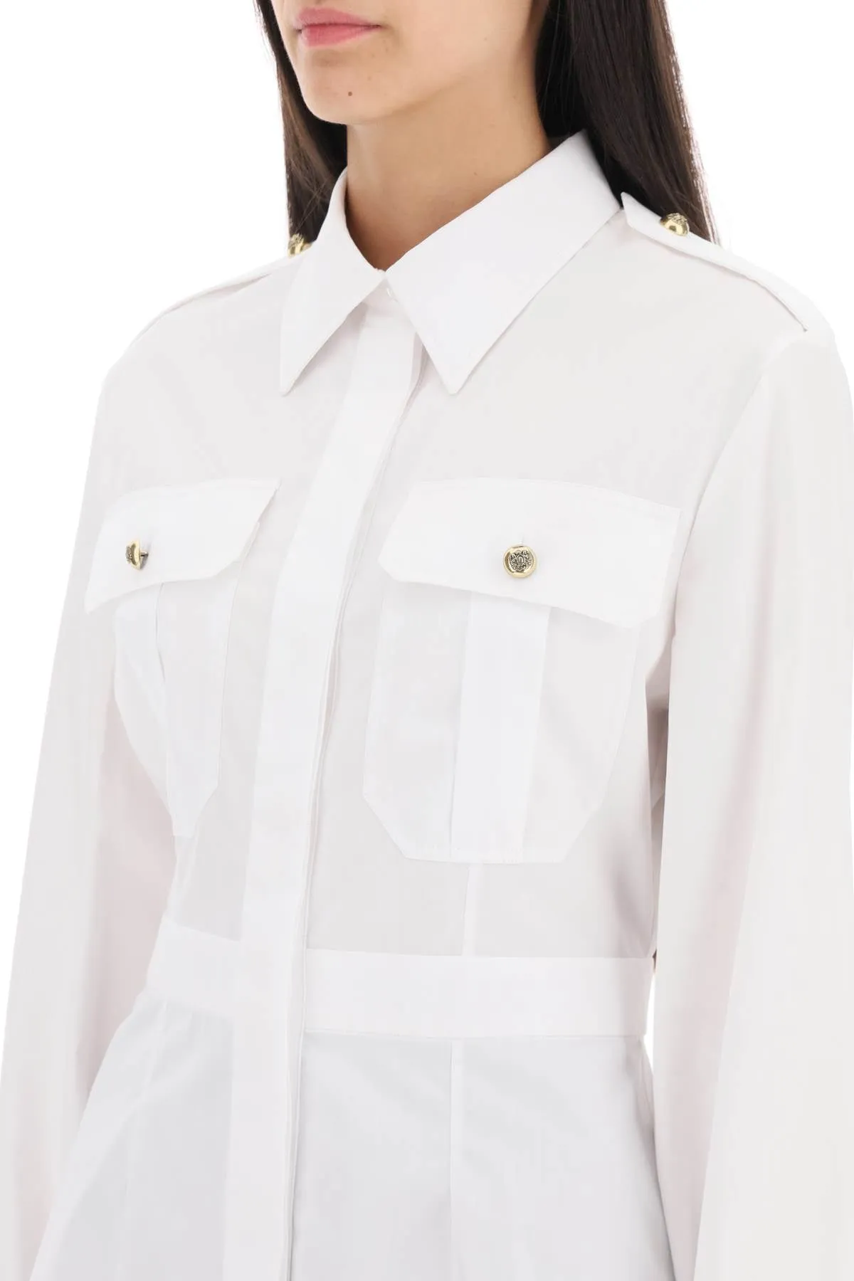Alexander Mcqueen Poplin Shirt (Size - 40)