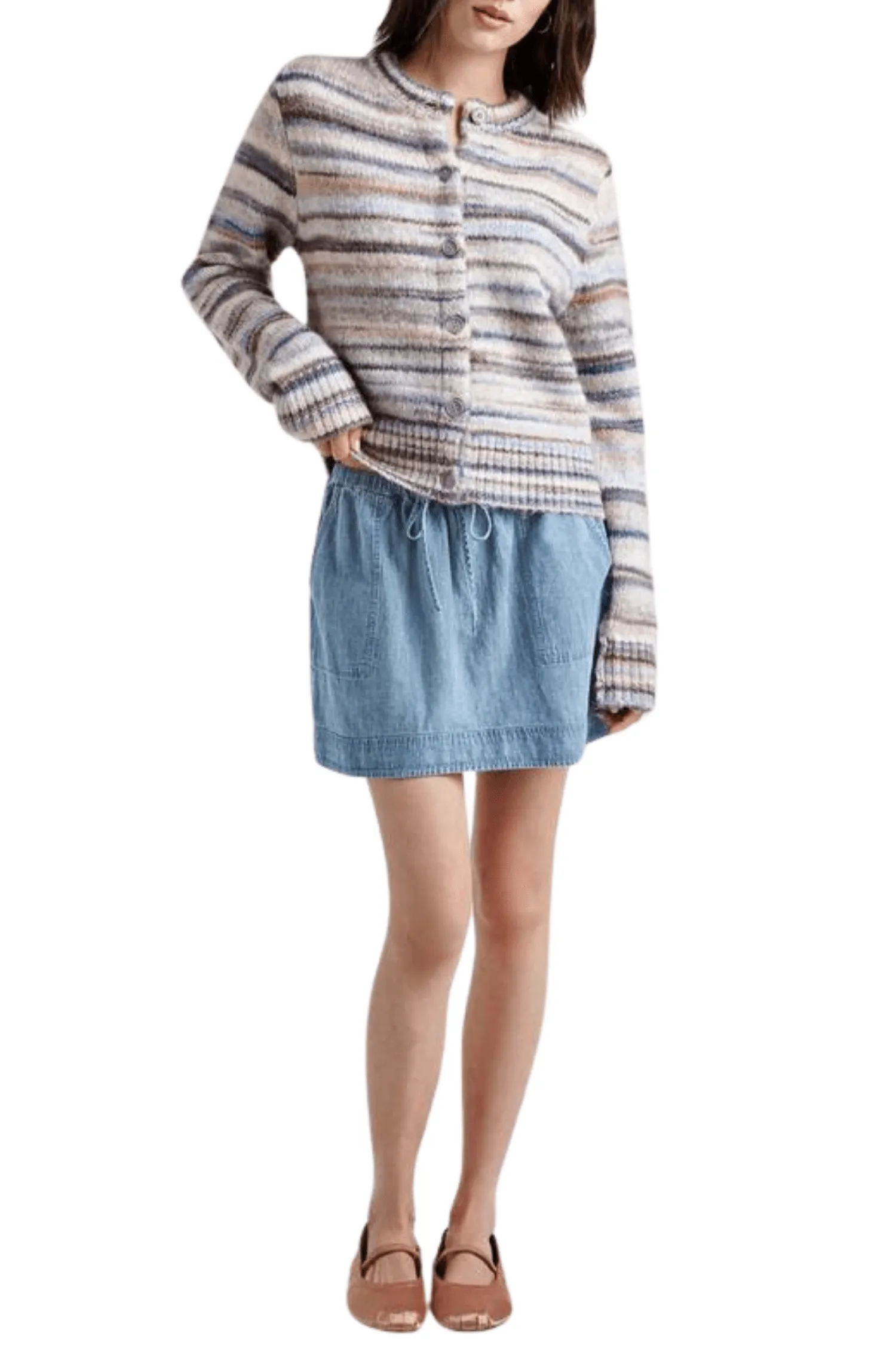 Alice Cotton Mini Skirt
