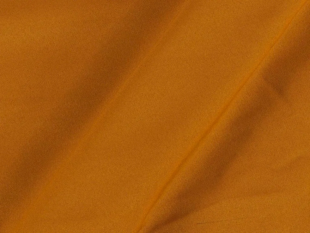 Premium Plain Apricot Orange Crepe Fabric with Soft Butter Touch