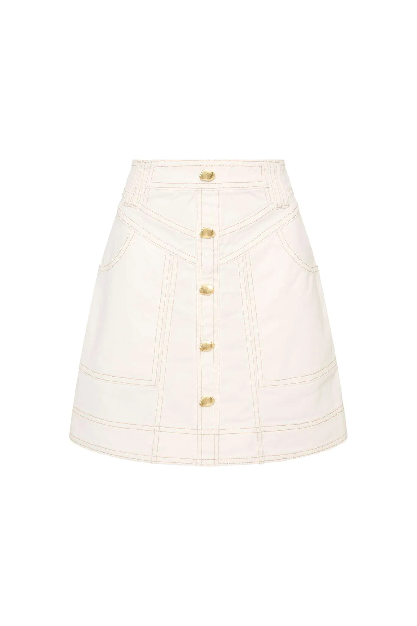 Belmond Denim Mini Skirt