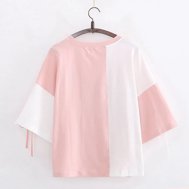 College Style Rabbit T-Shirt