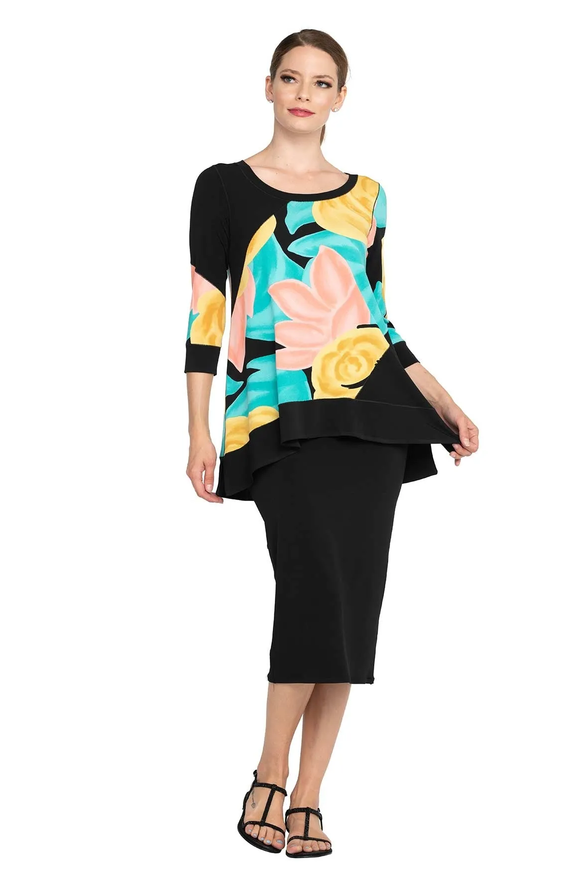 Diagonal Insert Tunic