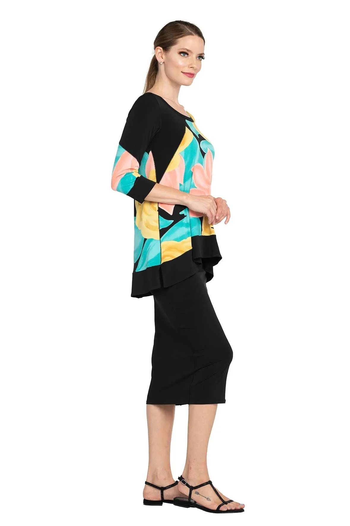 Diagonal Insert Tunic
