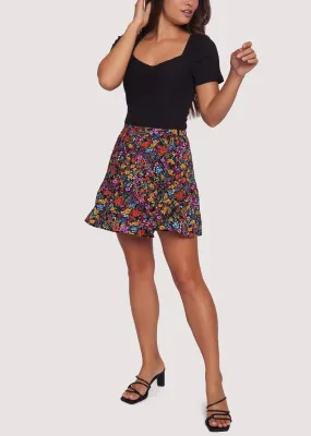 Flora Garden Mini Skirt