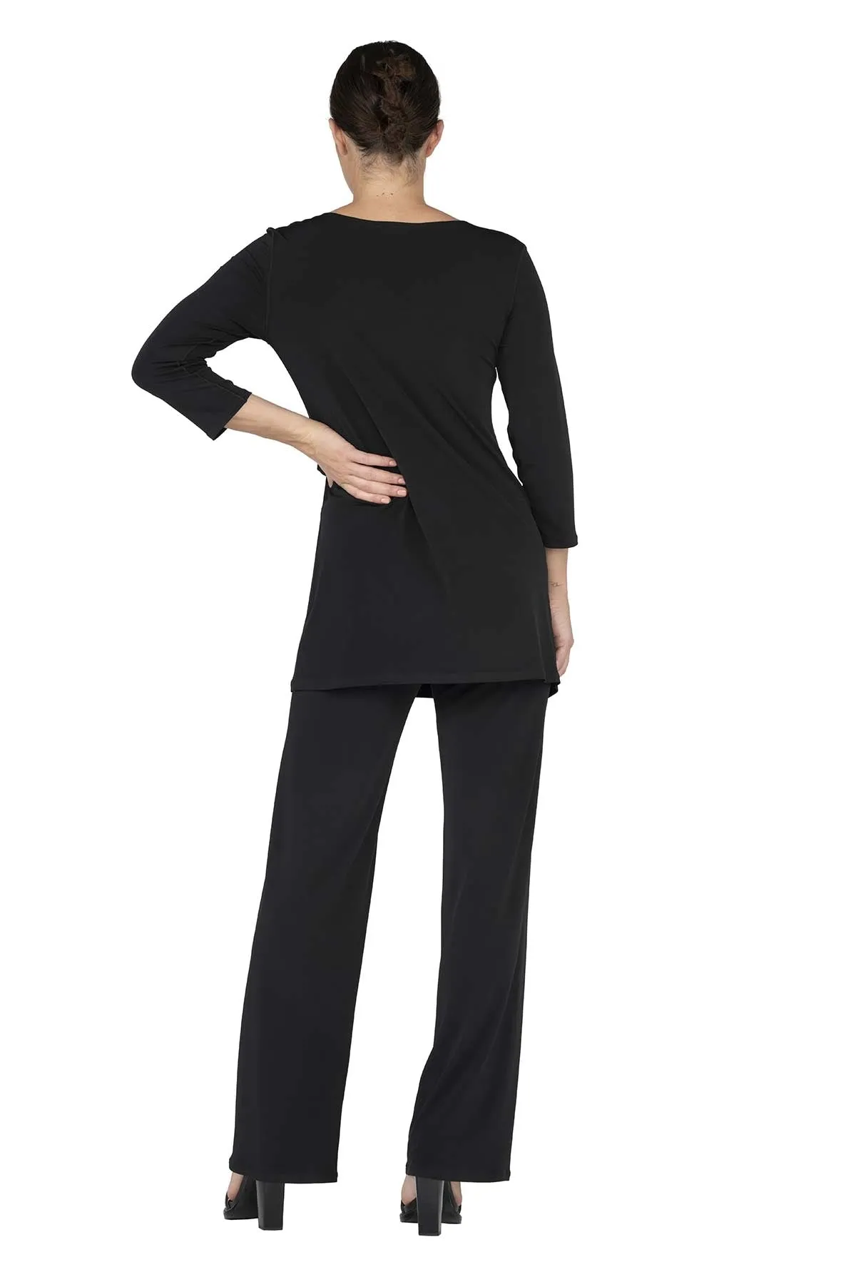 Front Curve Insert w/ Grommets Tunic