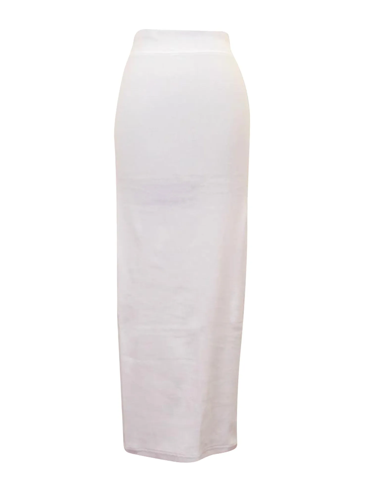 Hard Tail Long Ribbed Pencil Skirt CS-109