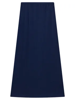 Hashtag Maxi A-Line Waffle Skirt