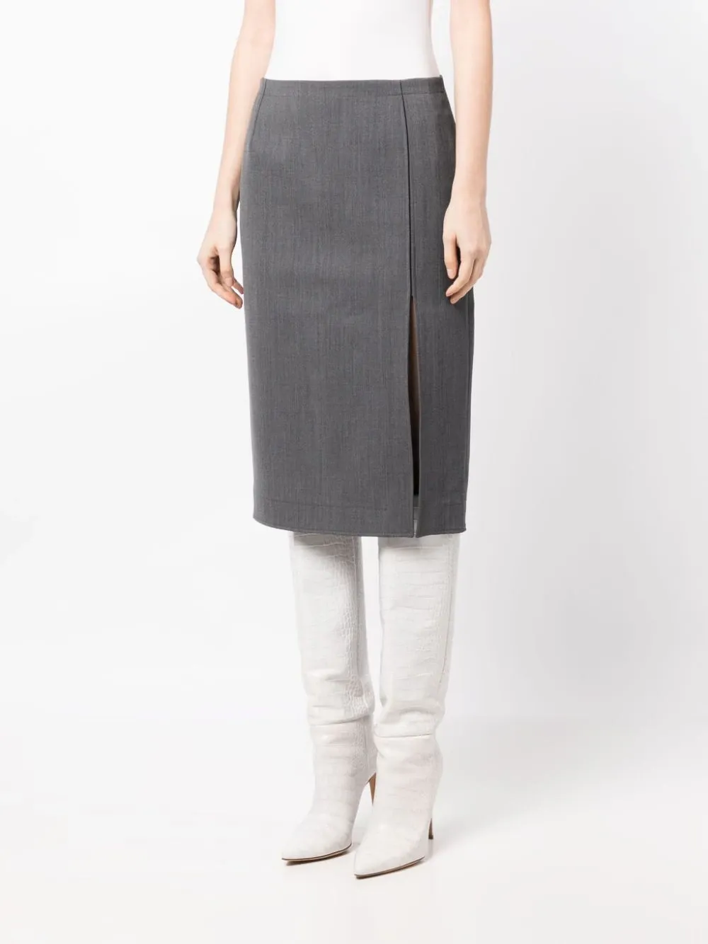 High Slit Skirt