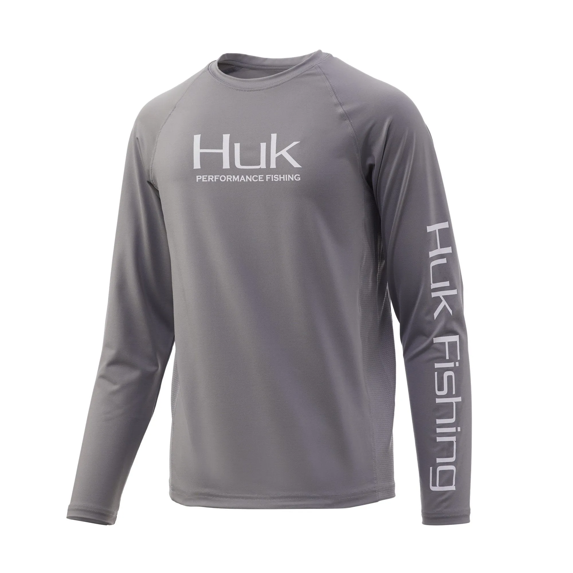HUK YOUTH PURSUIT LS SHARKSKIN