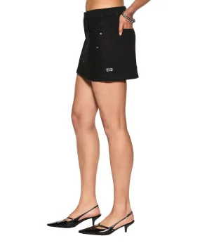 LOW RIDER MINI SKIRT BONEYARD BLACK
