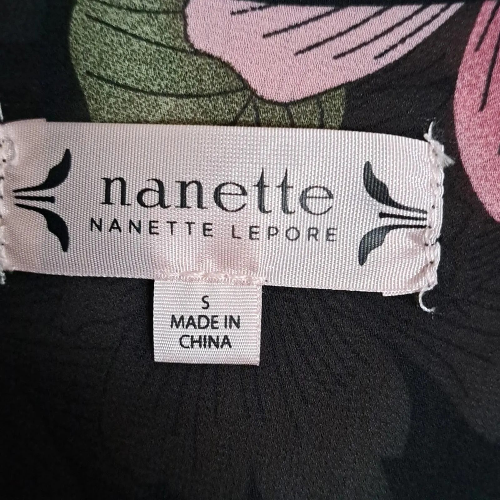 NANETTE NANETTE LEPORE Floral-Print Long-Sleeve Shirt