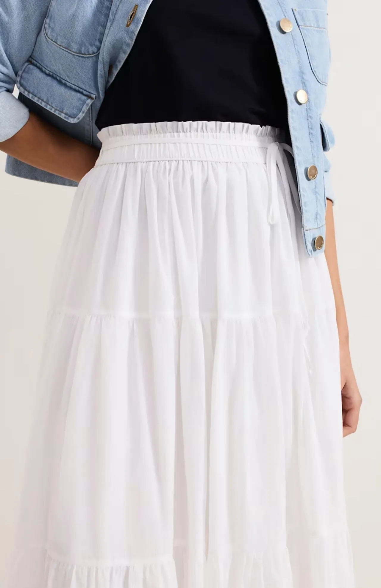 Phase Eight Alva Cotton Skirt
