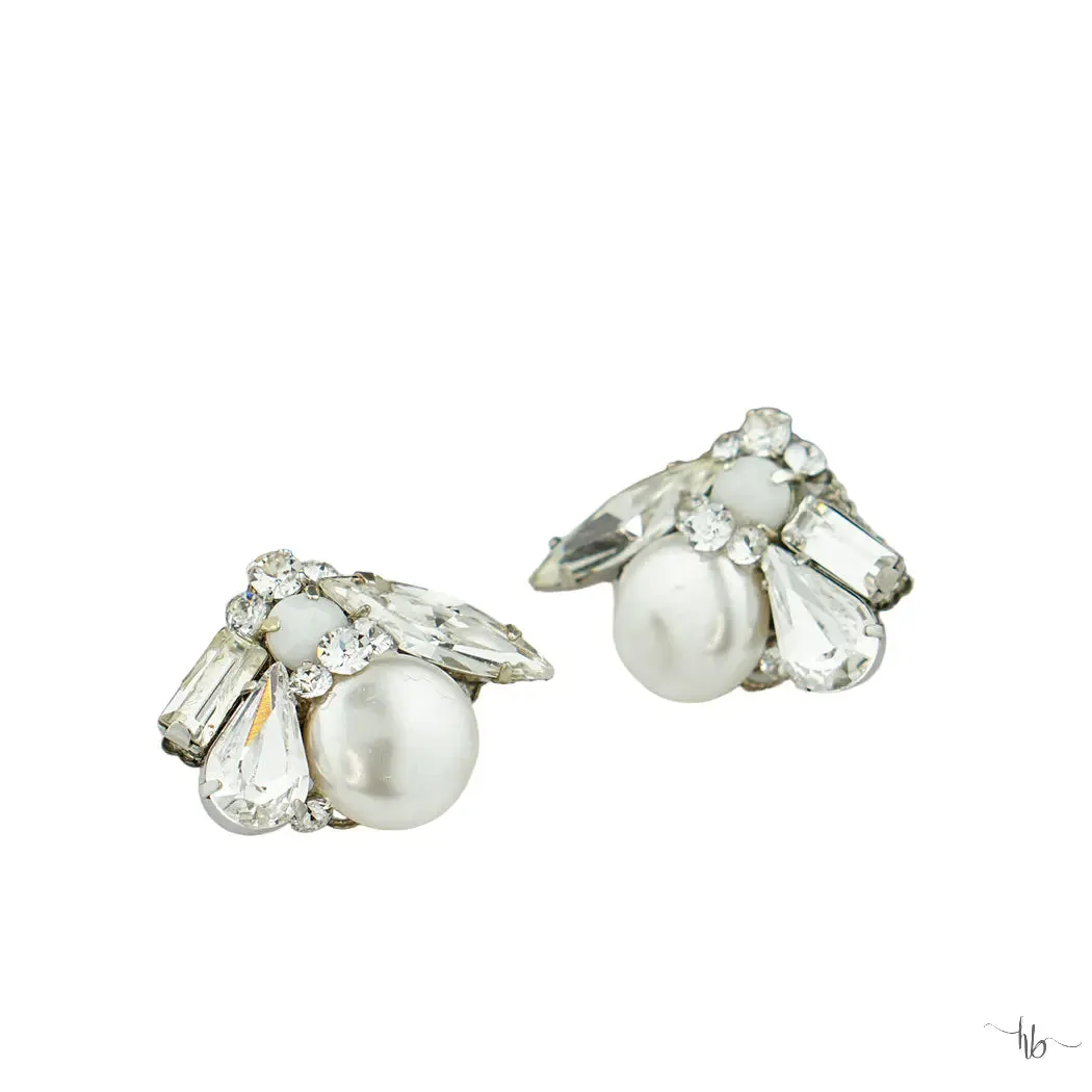 Raven Post Earrings