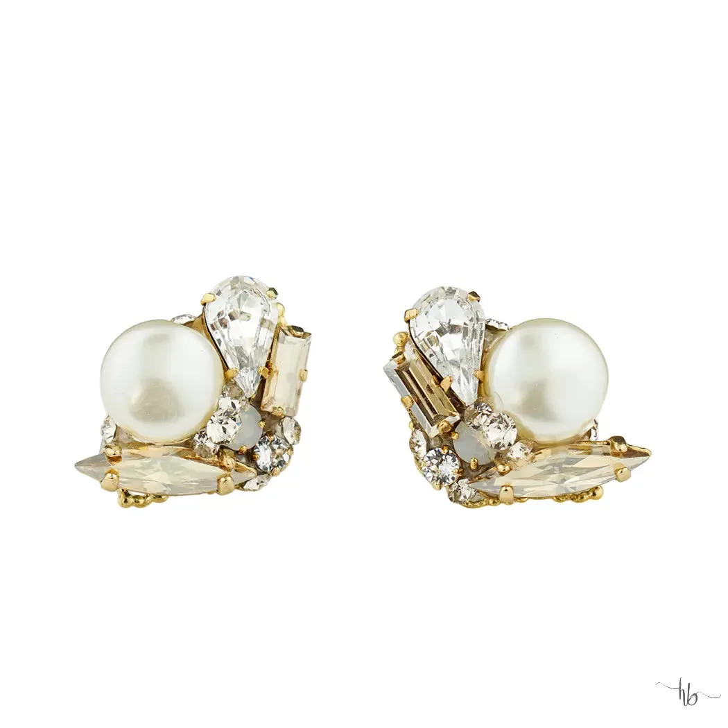 Raven Post Earrings