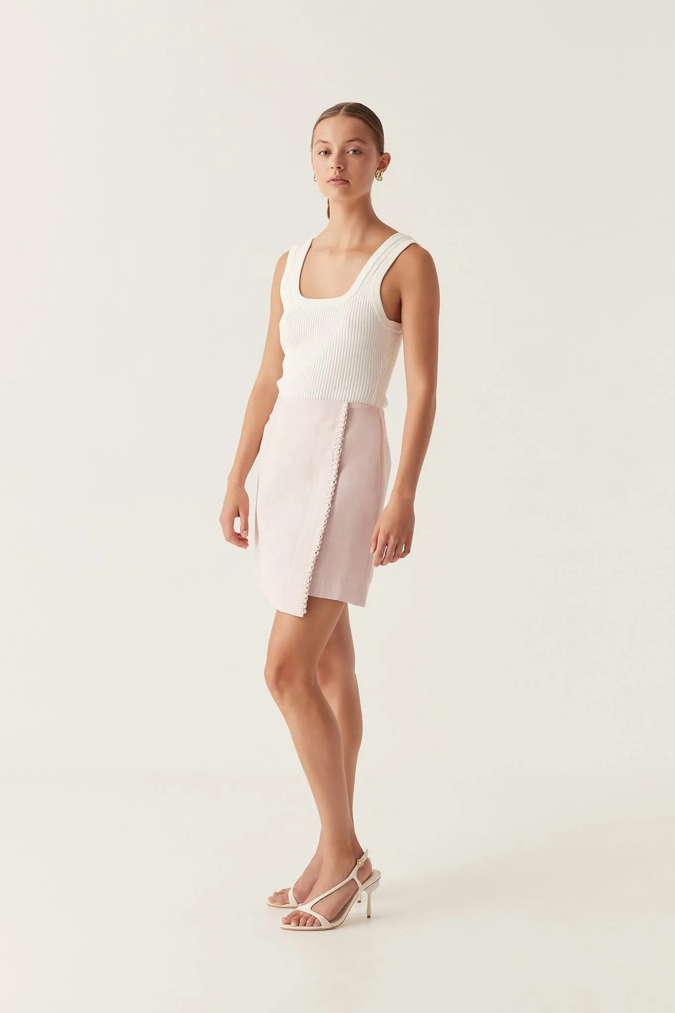 Theory Cinched Mini Skirt