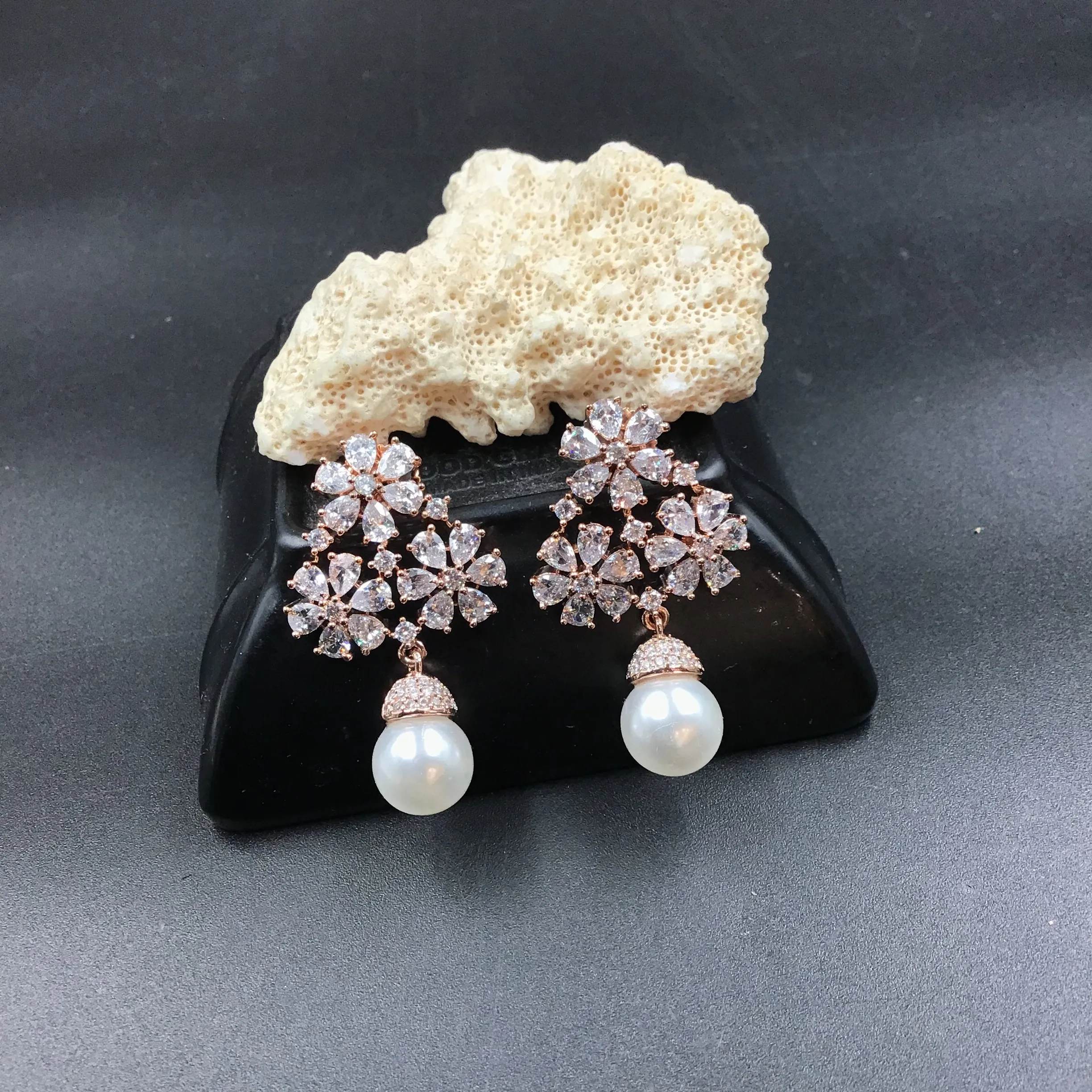 Tops/Studs Zircon/AD Earring 4208-69
