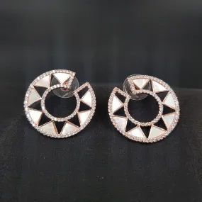 Tops/Studs Zircon/AD Earring 5229-34