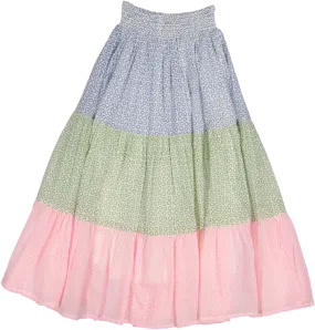 TRICOLOR SKIRT-Tricolor Circle