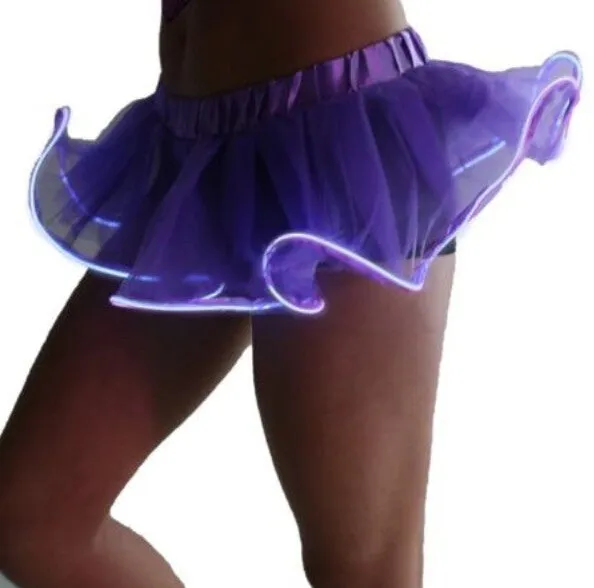 VenusFox Cute Fashion Light Up Rave festival Dancing Skirt