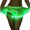 VenusFox Cute Fashion Light Up Rave festival Dancing Skirt