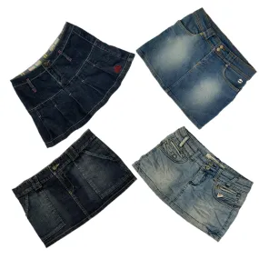 Y2K denim mini skirts (NS-272)